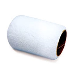 Redtree Industries White Roller Cover - Smooth 1/4 Inch Nap